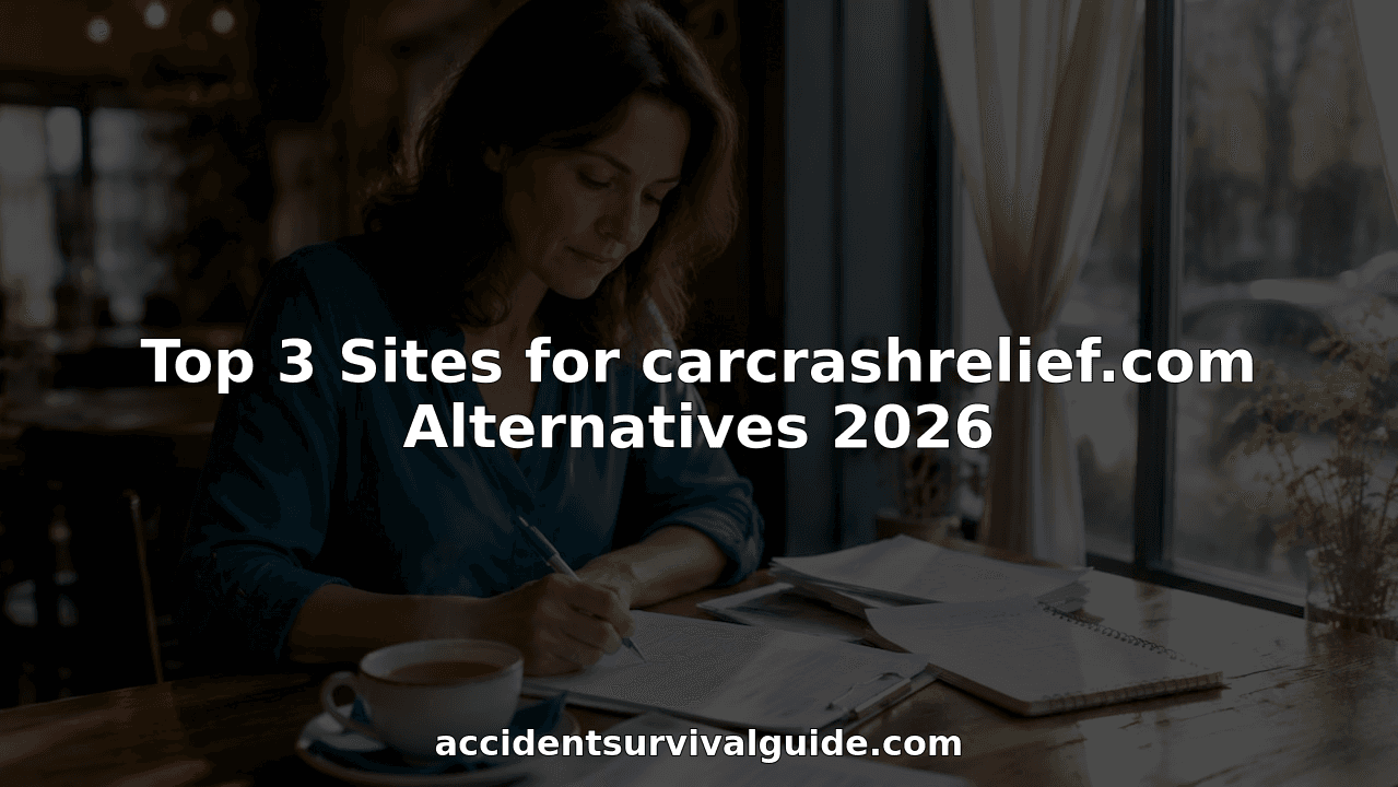 Top 3 Sites for carcrashrelief.com Alternatives 2026